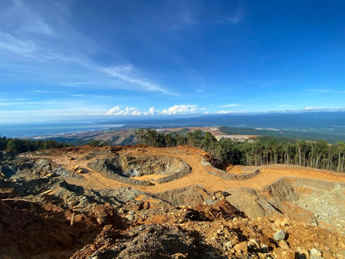 Operasi pertambangan nikel di Maluku Utara. (Kredit Foto: Istimewa)