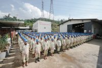 Karyawan tambang nikel PT IWIP di Kabupaten Halmahera Tengah, Maluku Utara. (Kredit Foto: IWIP)